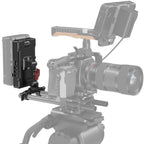 SmallRig 3204 Piastra adattatore per batteria V-Mount con braccio regolabile