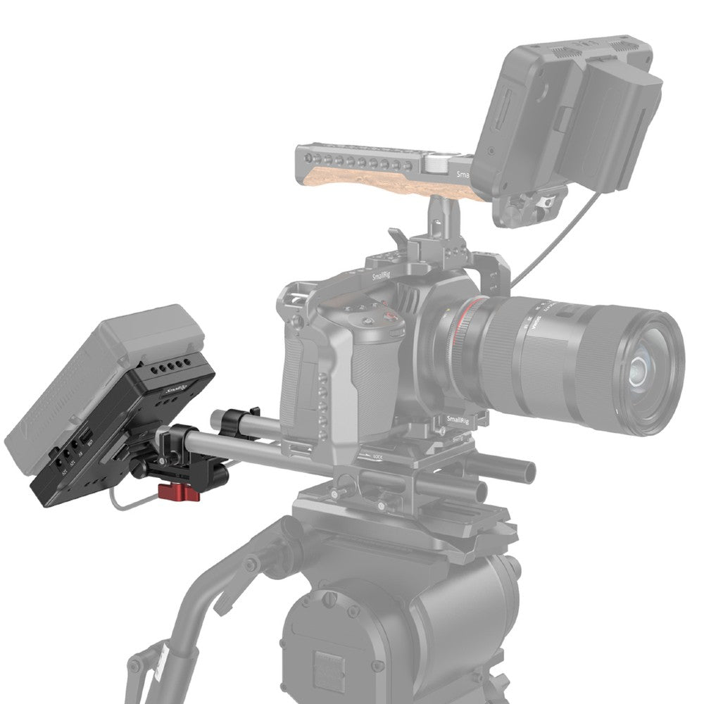 SmallRig 3204 Piastra adattatore per batteria V-Mount con braccio regolabile