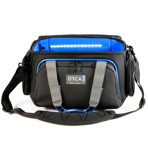 ORCA OR-5 Borsa a tracolla per macchina fotografica con grandi borsa esterne