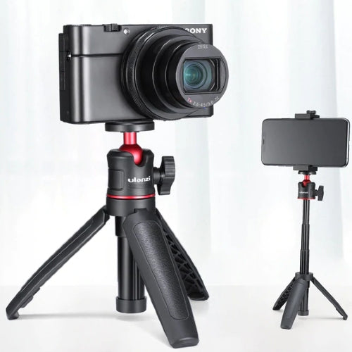 Ulanzi MT-08 supporto per vlog, impugnatura e bastone per selfie - Nero