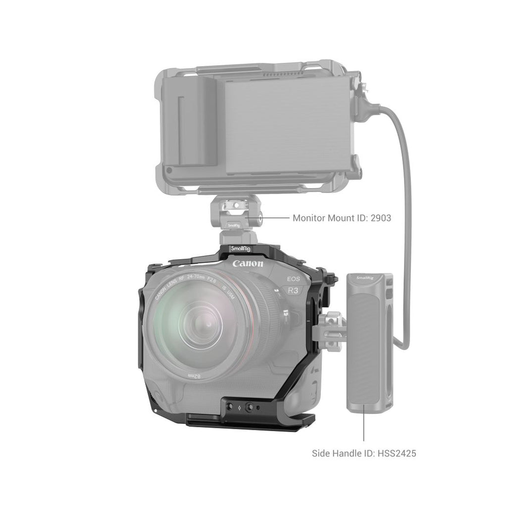SmallRig 3884 Fotocamera Gabbia per Canon EOS R3