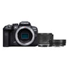 Canon EOS R10 corpo + RF-S 18-45mm f/4.5-6.3 IS STM + adattatore baionetta EF a RF