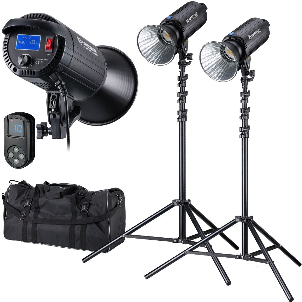 Bresser BR-200S COB LED Kit doppio