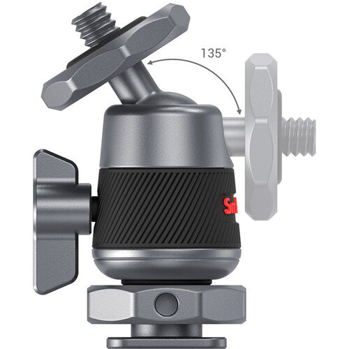 SmallRig Mini testa a sfera con attacco a slitta freddo rimovibile (due pezzi) 2948