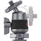 SmallRig Mini testa a sfera con attacco a slitta freddo rimovibile (due pezzi) 2948