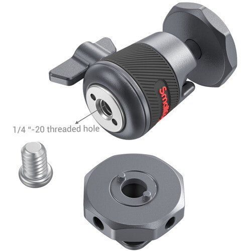 SmallRig Mini testa a sfera con attacco a slitta freddo rimovibile (due pezzi) 2948