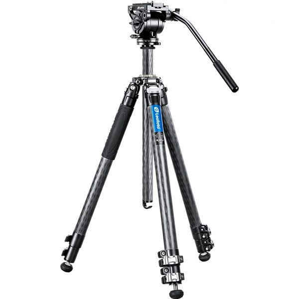 Leofoto Manba LV-323C Statief + vloeistofkop BV-10 OUTLET