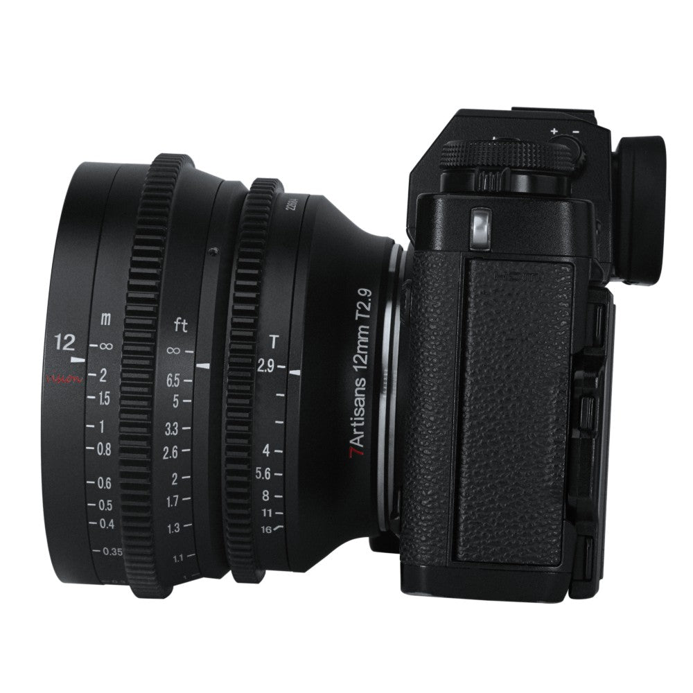 7artisans 12mm T2.9 Fuji (attacco FX)
