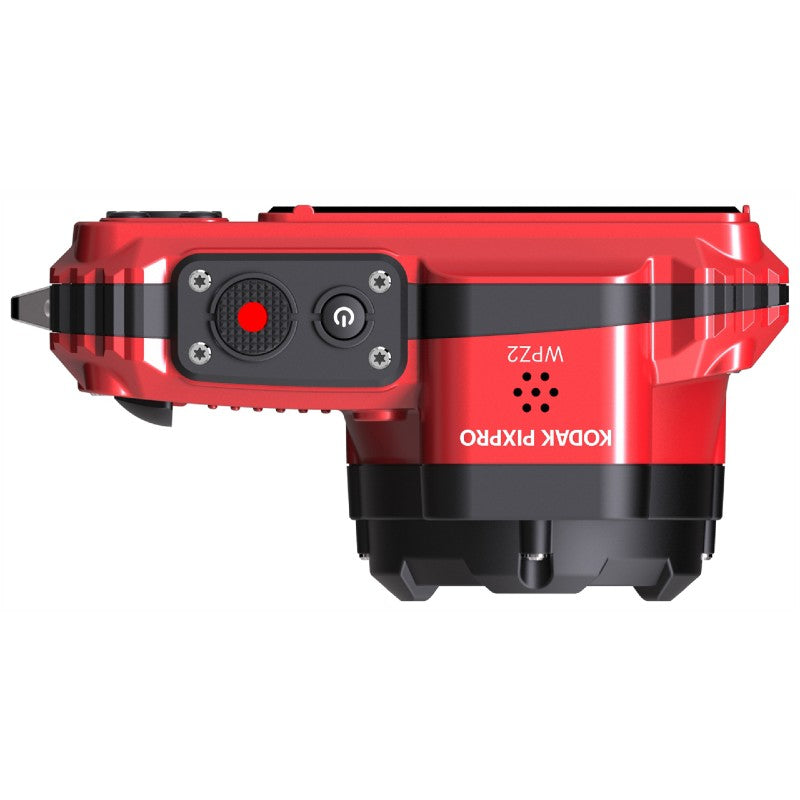 Kodak Waterproof WPZ-2 4x Zoom WiFi Rosso
