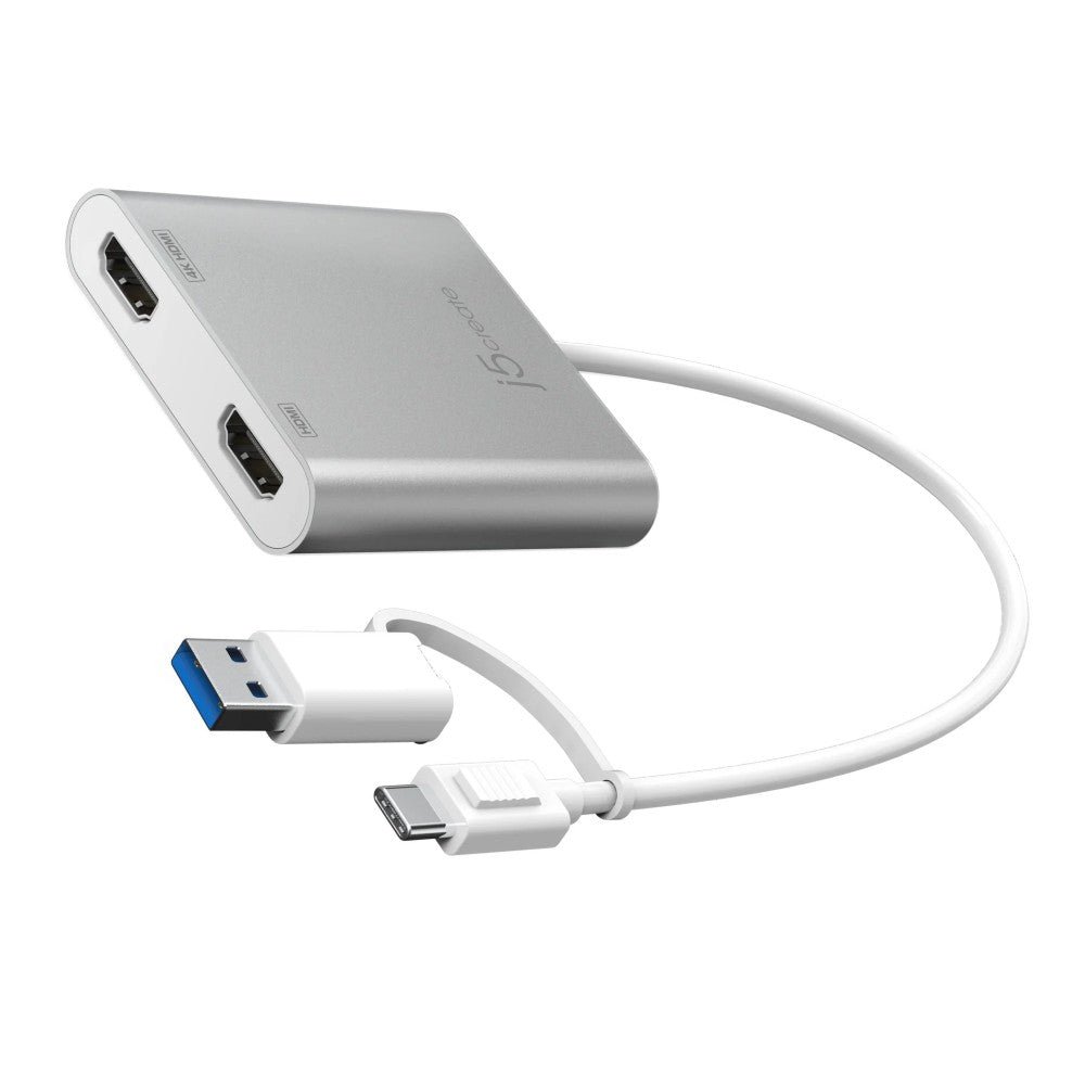 j5create Adattatore multi monitor da USB-C® a HDMI™ doppio