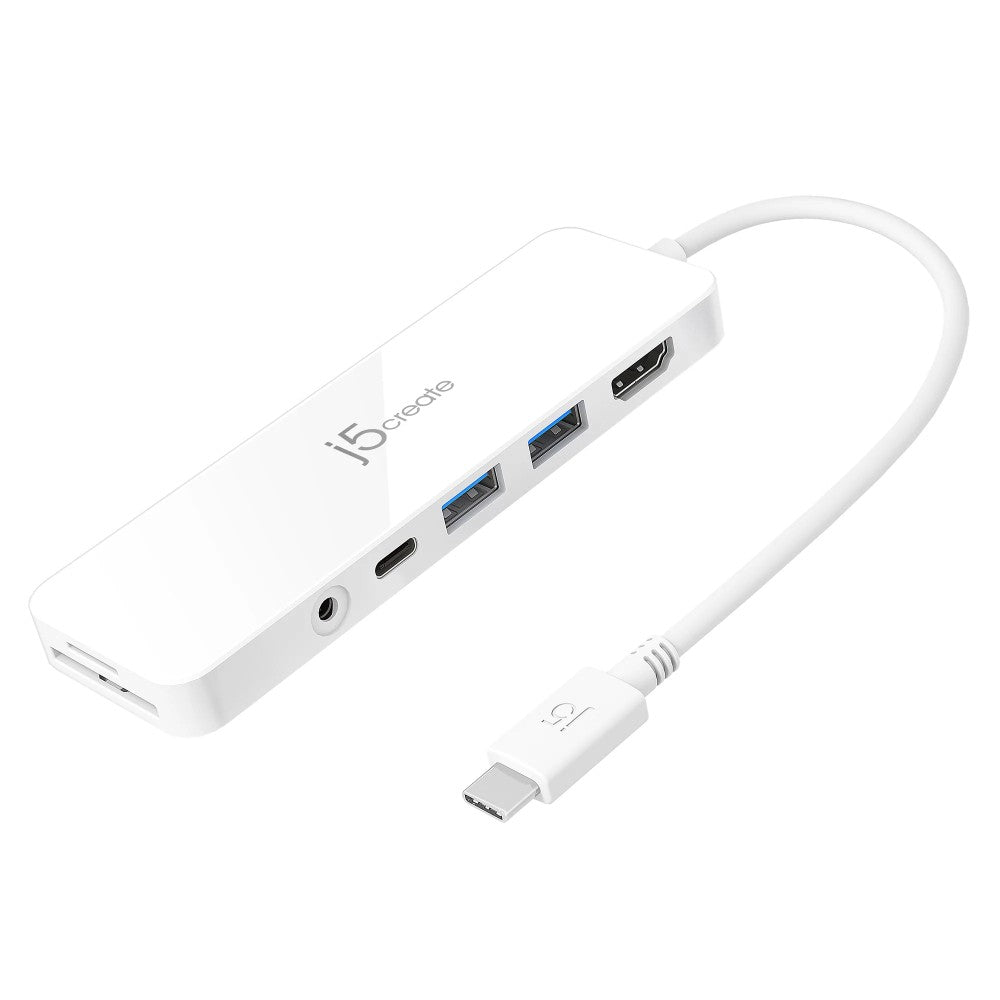j5create Hub multi-porta USB-C® con Power Delivery
