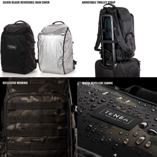 Tenba Axis V2 24L Zaino - MultiCam Nero