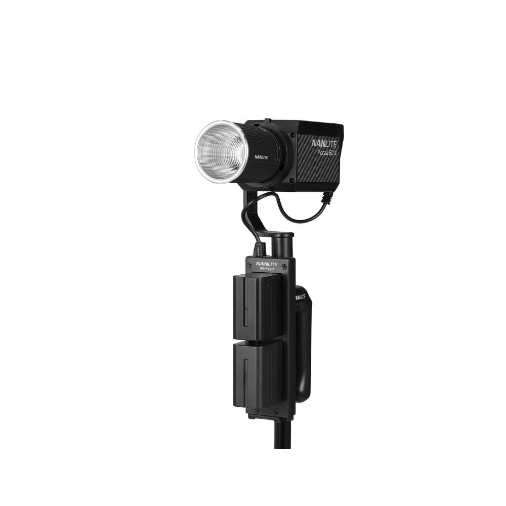 Nanlite Forza 60 II LED dual kit (con custodia, stativo, fresnel e softbox)