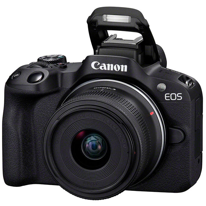 Canon EOS R50 + Canon RF-S 18-45mm f/4.5-6.3 IS STM + Canon RF-S 55-210mm f/5-7.1 IS STM