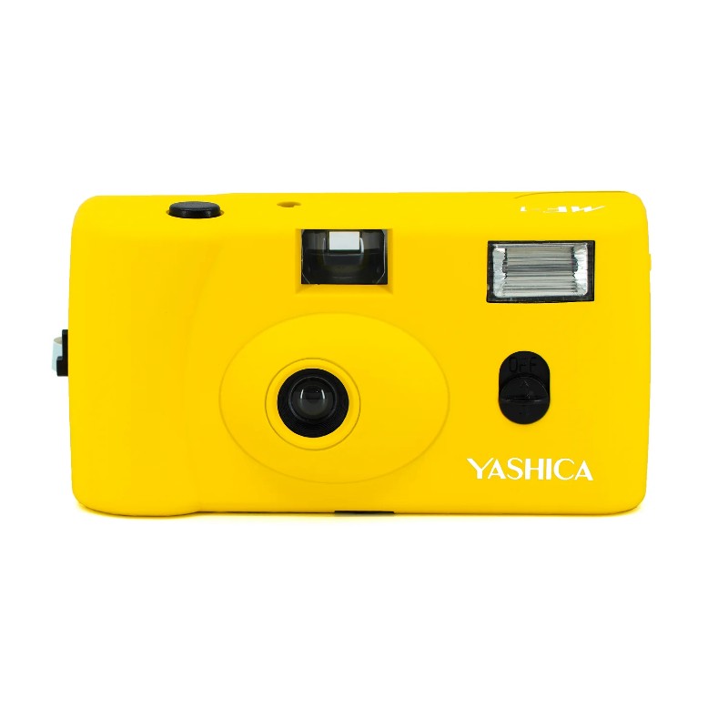 Yashica MF1 giallo Set con Film