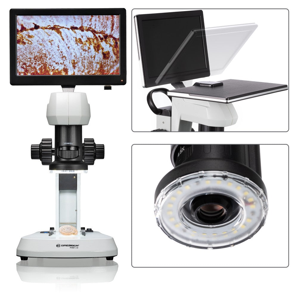 BRESSER Analizzare lcd-microscopio