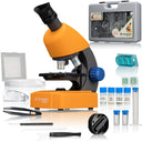 BRESSER JUNIOR Set microscopio con portapunte e borsa di trasporto