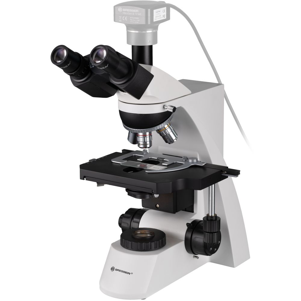 BRESSER Science TRM 301 40x - 1000x Microscopio a luce trasmessa