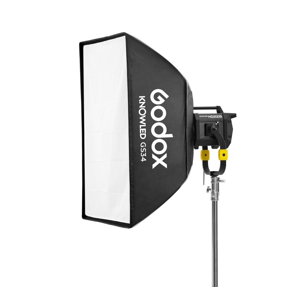 Godox GS34 Softbox 90x120 per KNOWLED MG1200Bi Luce LED bicolore