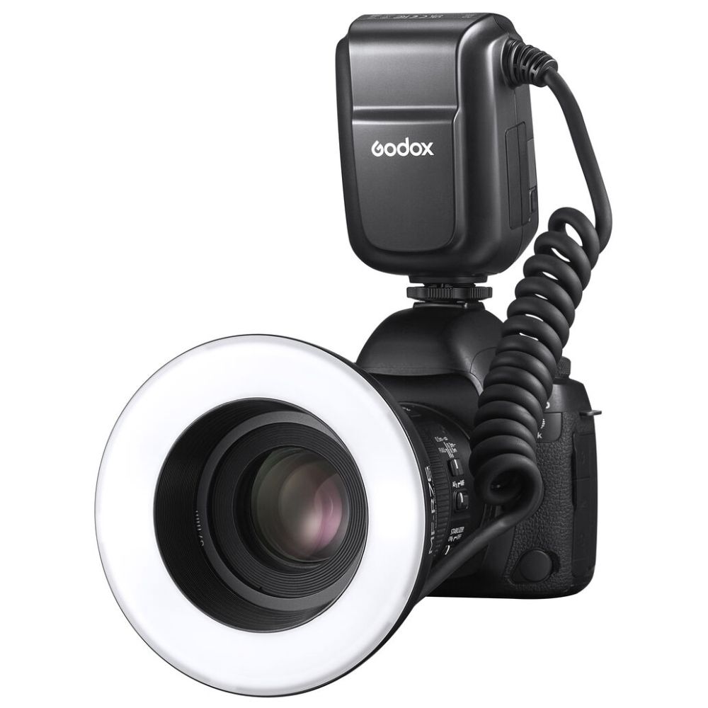 Godox MF R76N Flash ad anello macro TTL Nikon