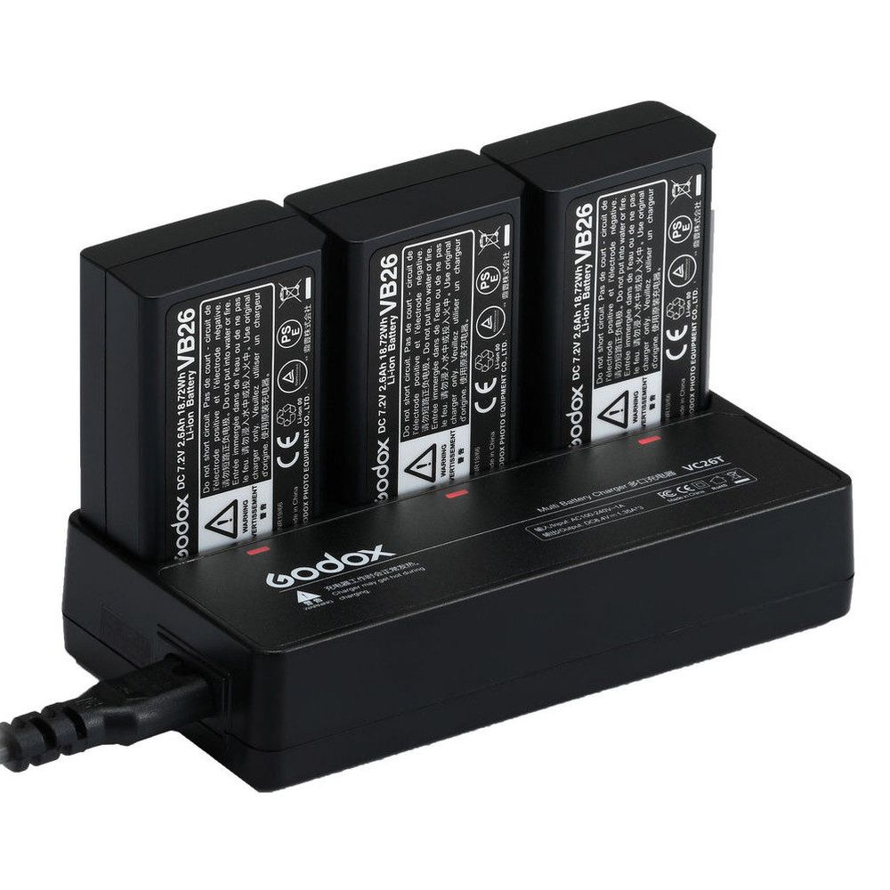 Godox Stazione di ricarica per batterie multiple V1