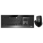 Rapoo 9900M Set combinato Wireless multimodale Toetsenbord + Muis - Nero