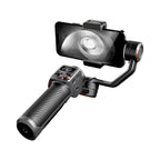 Hohem Gimbal per smartphone Pro a 3 assi con luce magnetica con funzione di tracciamento AI