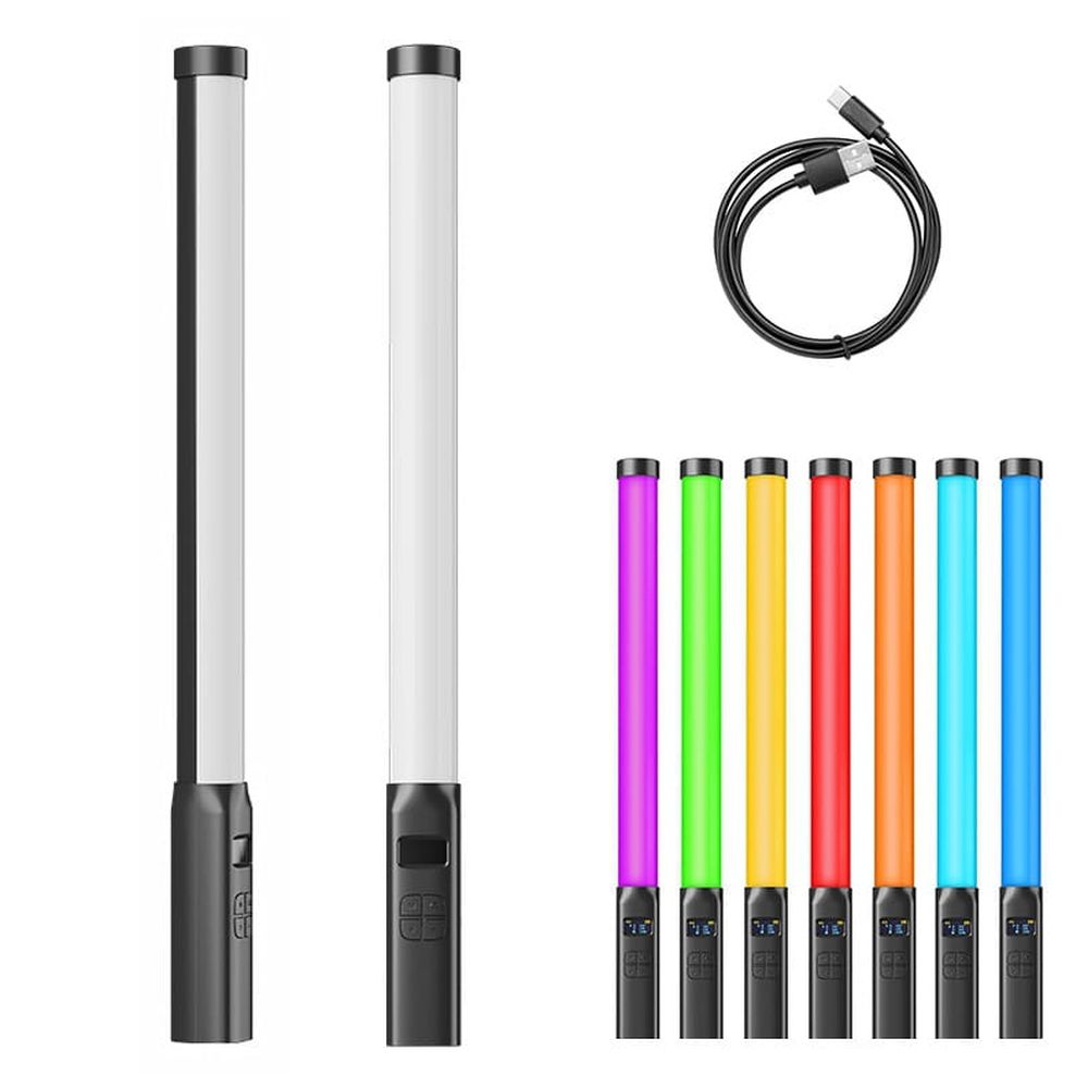 Ulanzi Tubo luminoso extra lungo con batteria da 2000 mAh e manico