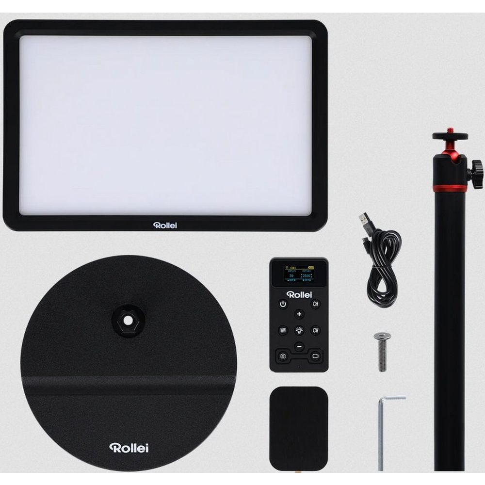 Rollei LUMIS Key Light Pro luce LED in streaming, 192 LED