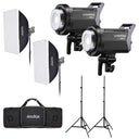 Godox Litemons LA150D Kit duo luce diurna