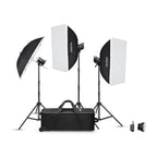 Godox MS300V-D Trio kit flash da studio