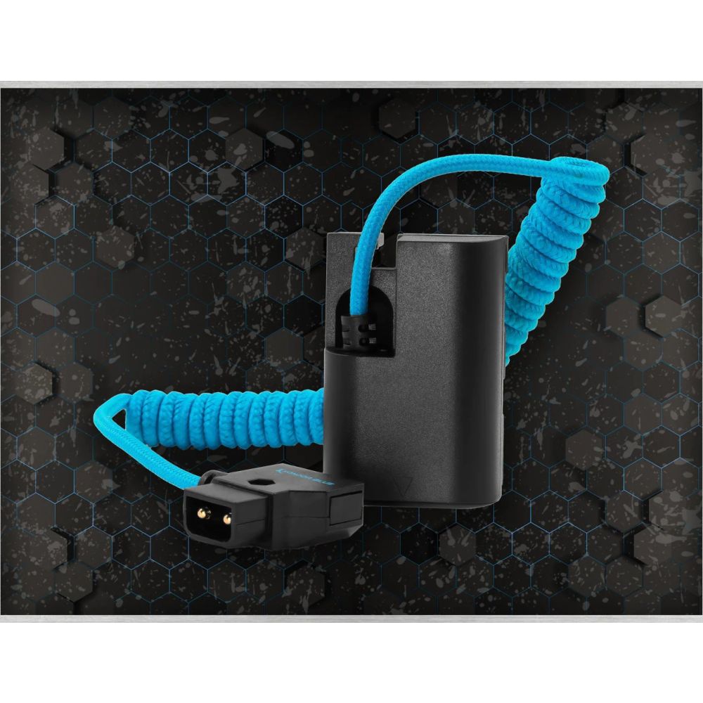 Kondor Blue D Tap Cavo per batteria fittizia Canon LPE6