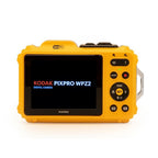Kodak Waterproof WPZ-2 geel 4x zoom, WiFi + extra accu + 16GB geheugenkaart OUTLET 