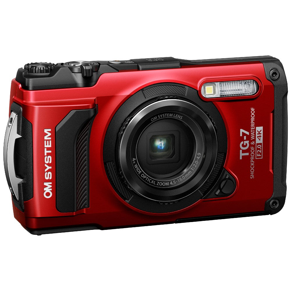 OM SYSTEM Tough TG-7 - Rosso