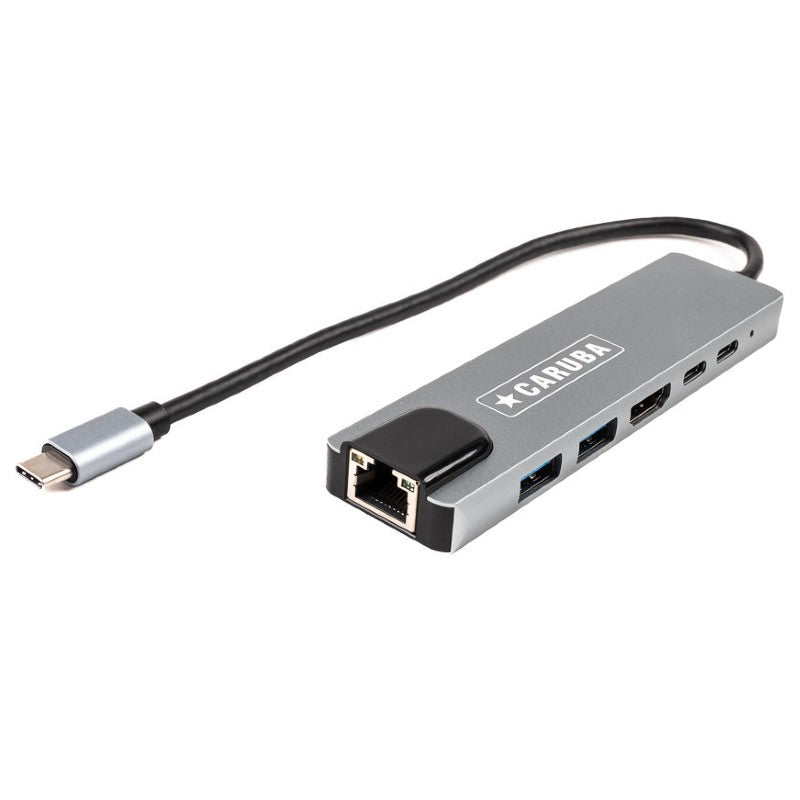 Caruba 6-in-1 USB-C Hub con Ethernet
