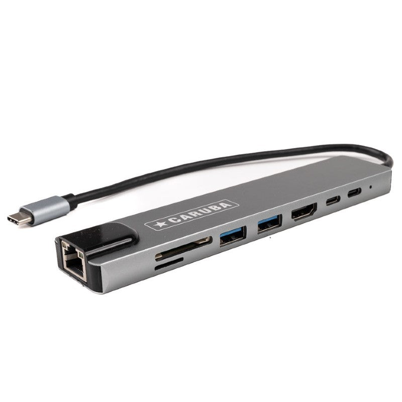 Caruba 8-in-1 USB-C Hub con Ethernet