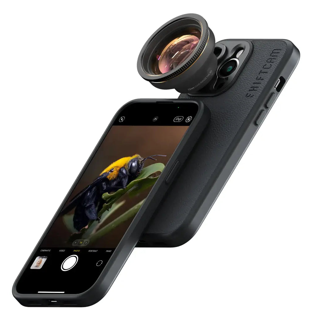 ShiftCam LensUltra 75mm Long-Range Macro Smartphone Lens