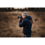 The Hantler Tracolla per fotocamera Cognac / Ottone, normale