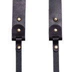 The Hantler La tracolla per fotocamera Classic nera / argento antico