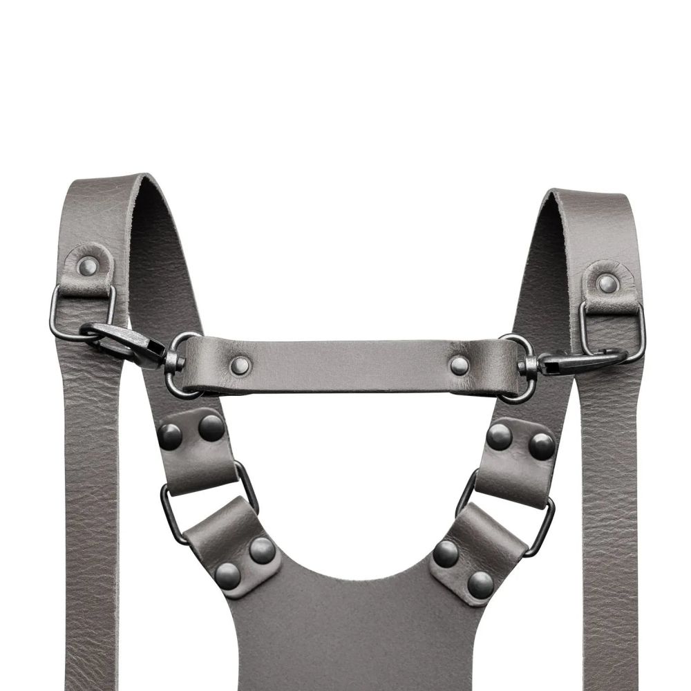 The Hantler Fascia toracica Grigio pietra / Argento antico, 22 cm