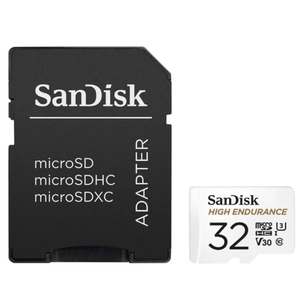 Sandisk Micro SDHC High Endurance 32GB 100MB/s + Adattatore