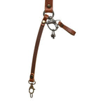 The Hantler Imbracatura per doppia fotocamera Cognac / Argento antico, Regular