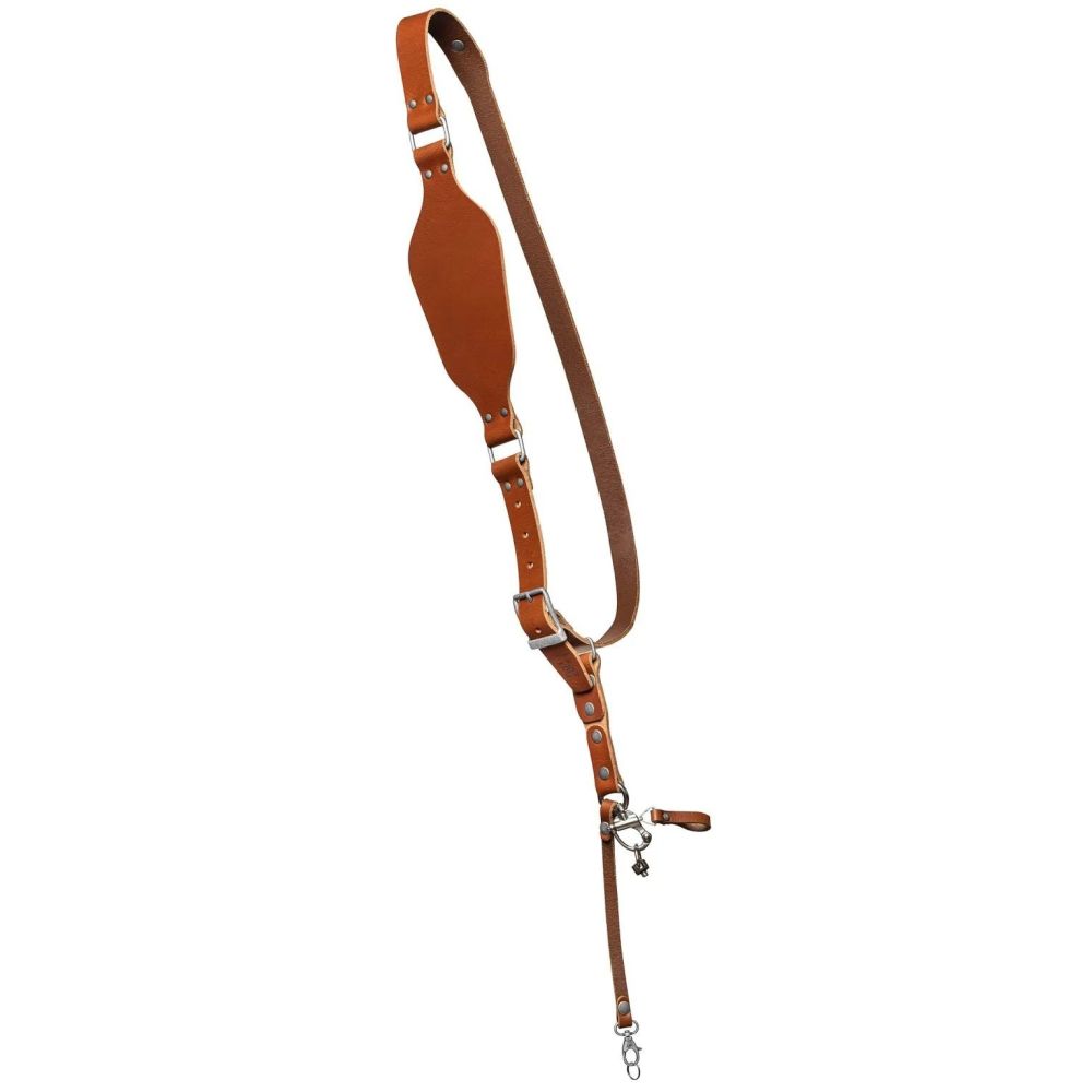 The Hantler Tracolla Fotocamera Cognac / Argento antico, Regular