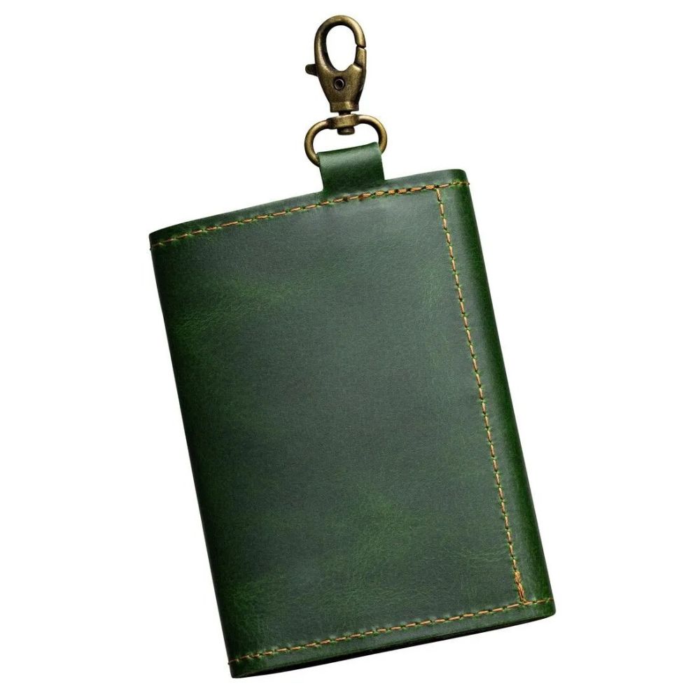 The Hantler Porta schede di memoria Premium verde / Ottone, 6x SD