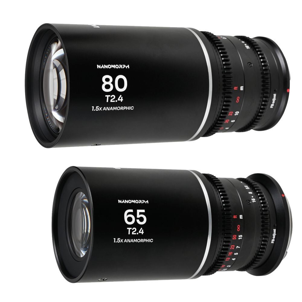 Laowa Nanomorph S35 (65mm, 80mm) Pacchetto (Argento) MFT