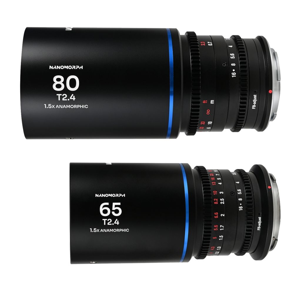 Laowa Nanomorph S35 (65mm, 80mm) Pacchetto (blu) Nikon Z
