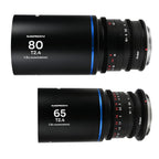 Laowa Nanomorph S35 (65mm, 80mm) Pacchetto (blu) Nikon Z