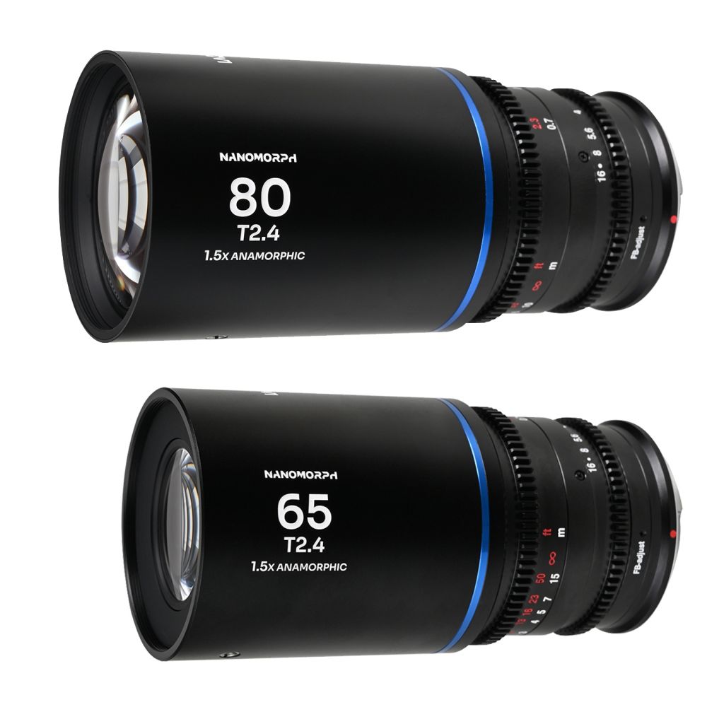 Laowa Nanomorph S35 (65mm, 80mm) Pacchetto (blu) Nikon Z
