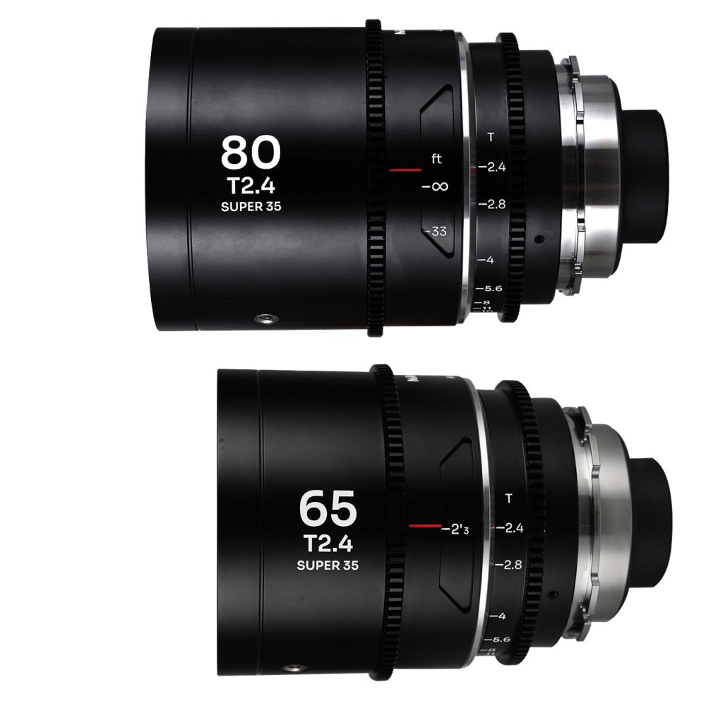 Laowa Nanomorph S35 (65mm, 80mm) Pacchetto (Argento) PL-EF
