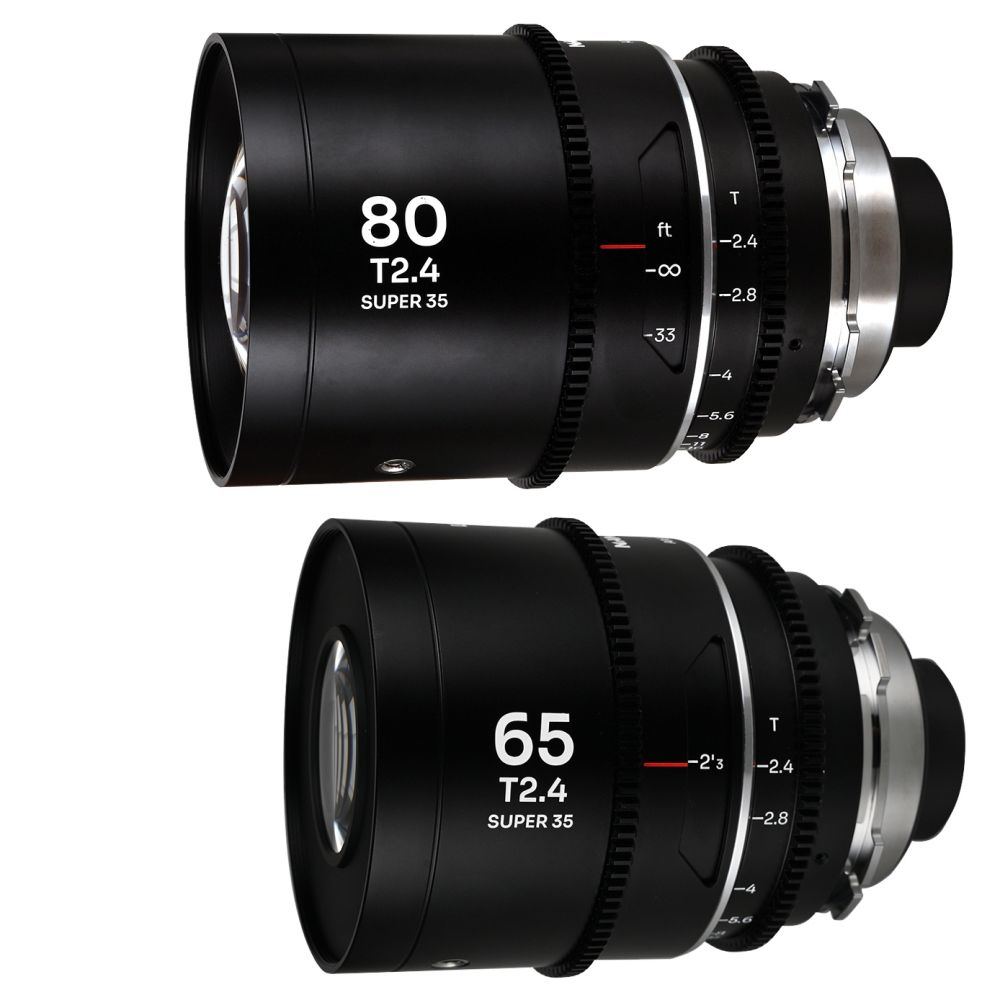Laowa Nanomorph S35 (65mm, 80mm) Pacchetto (Argento) PL-EF